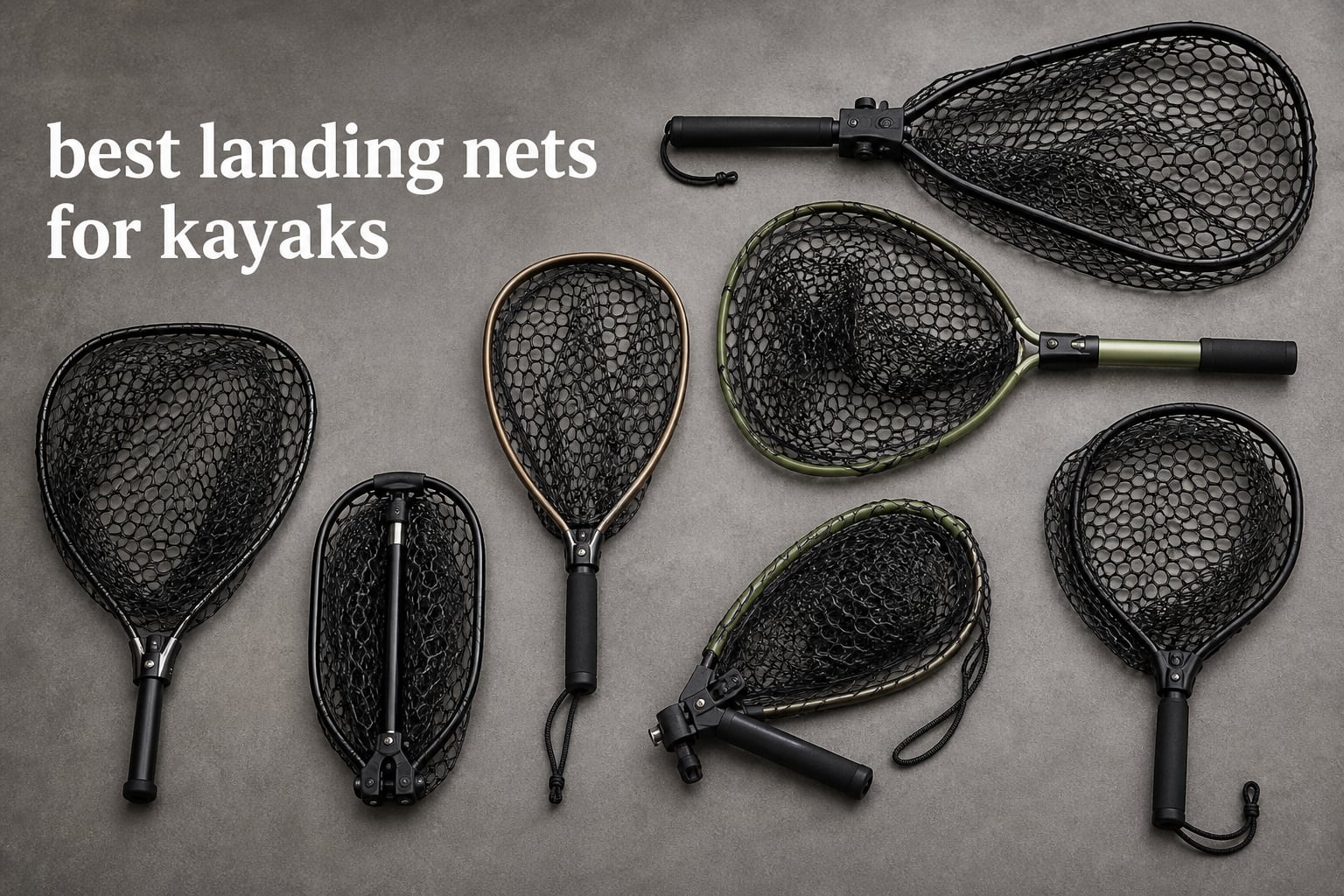 best landing nets for kayaks