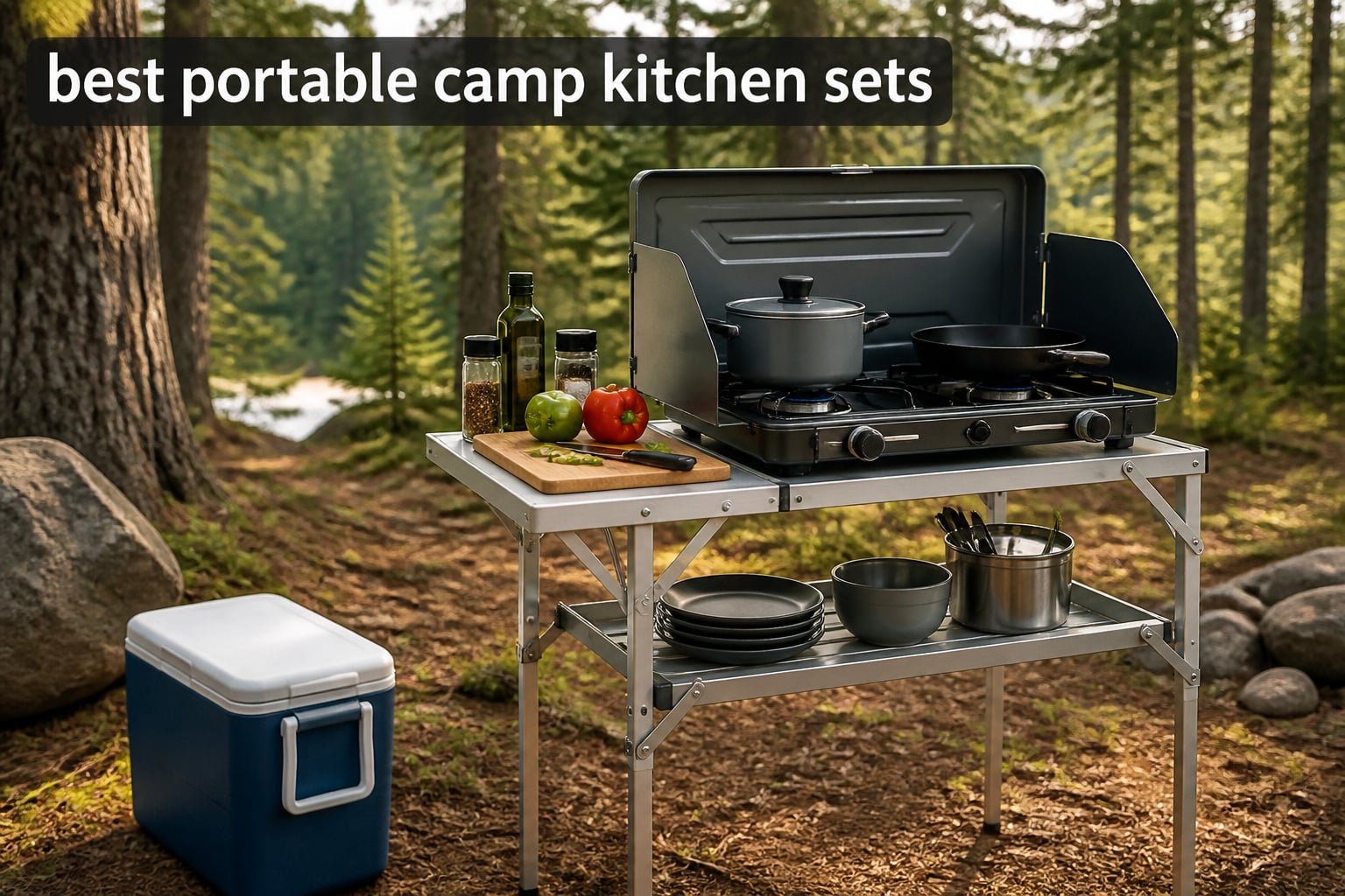 best portable camp kitchen sets