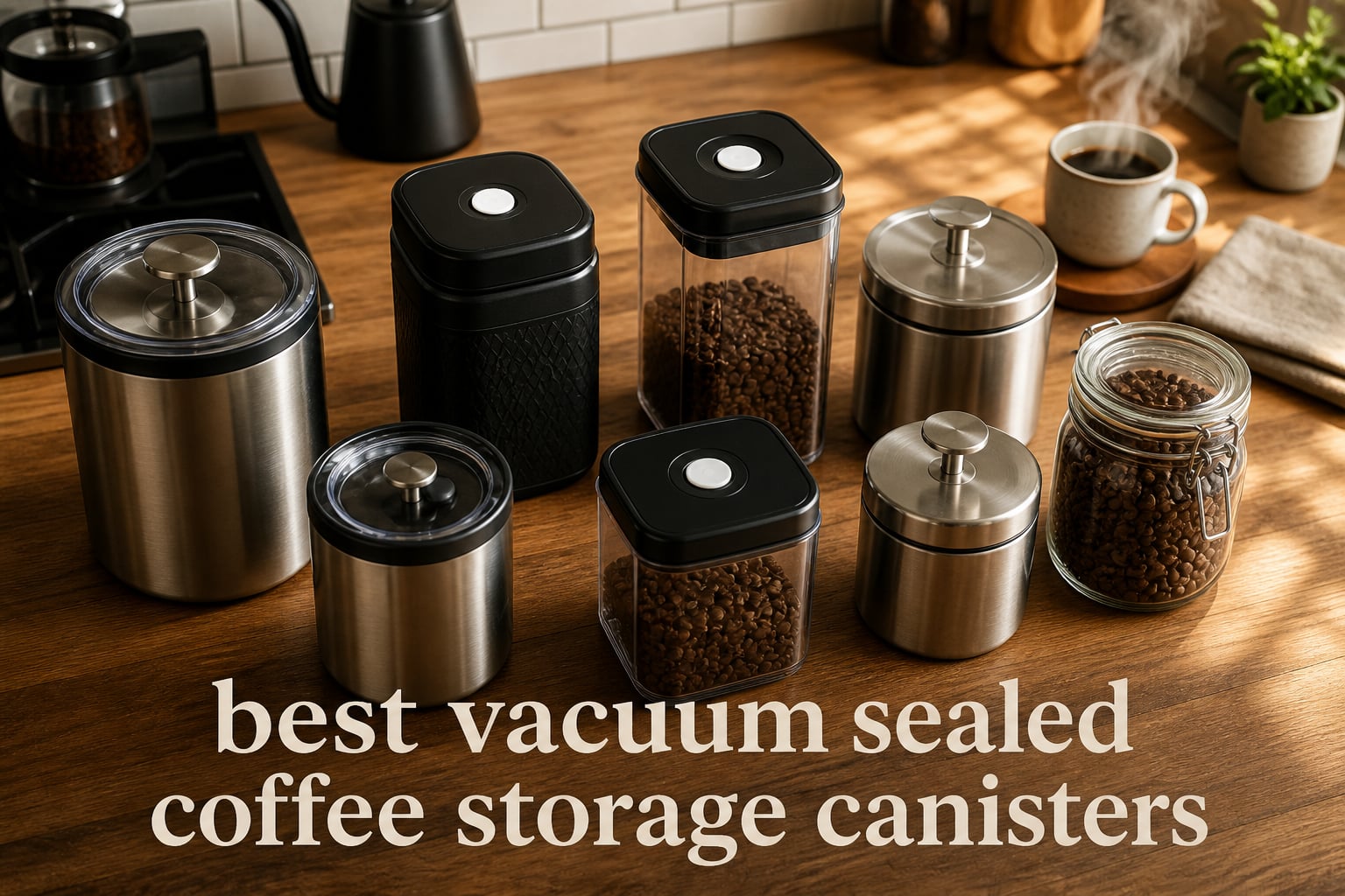 best vacuum sealed coffee storage canisters