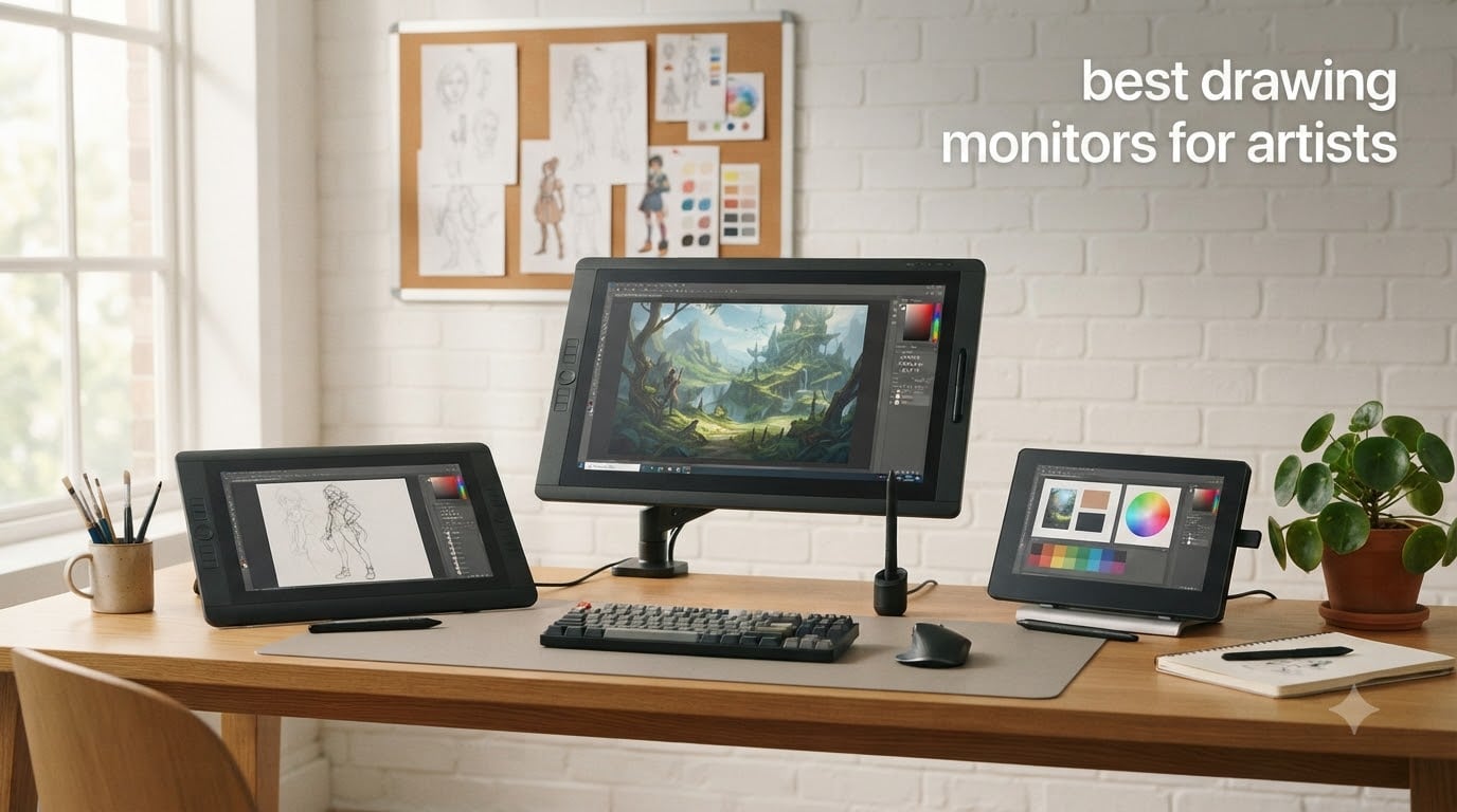 best drawing monitors for artists