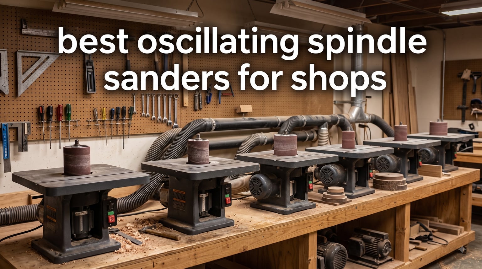 best oscillating spindle sanders for shops
