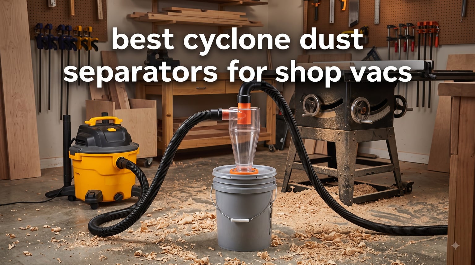 best cyclone dust separators for shop vacs