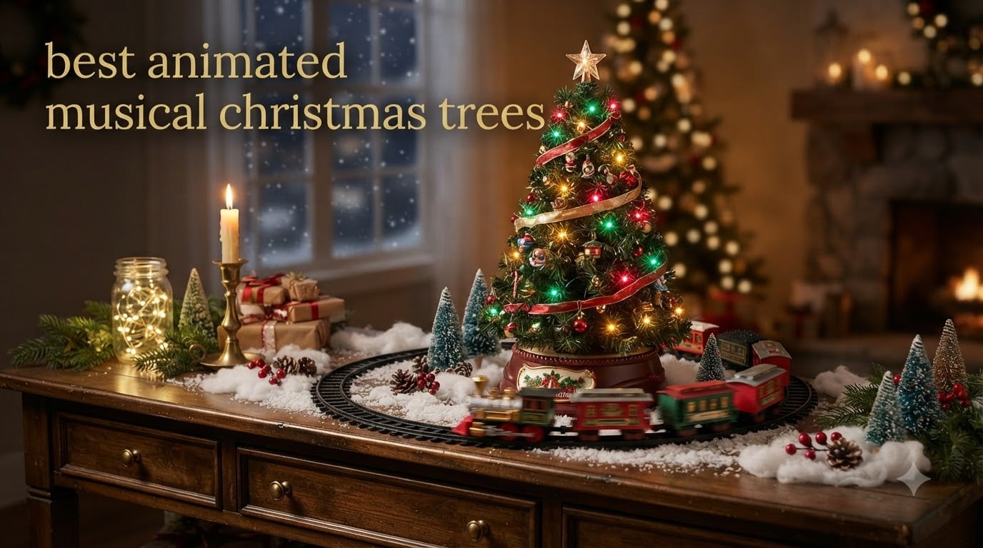 best animated musical christmas trees