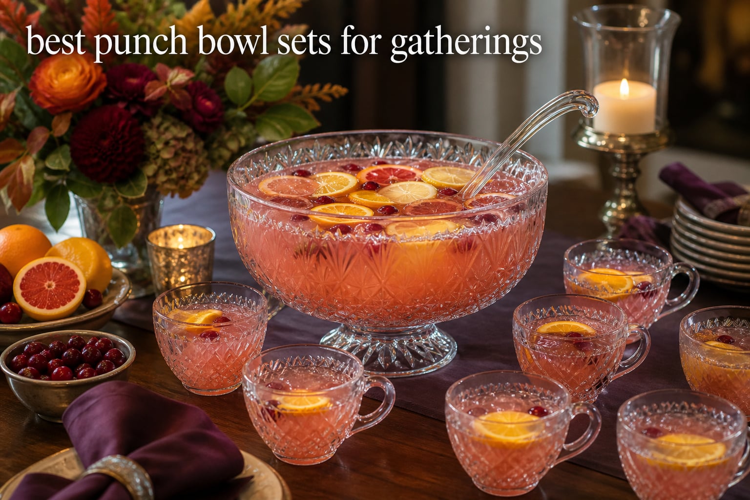 best punch bowl sets for gatherings