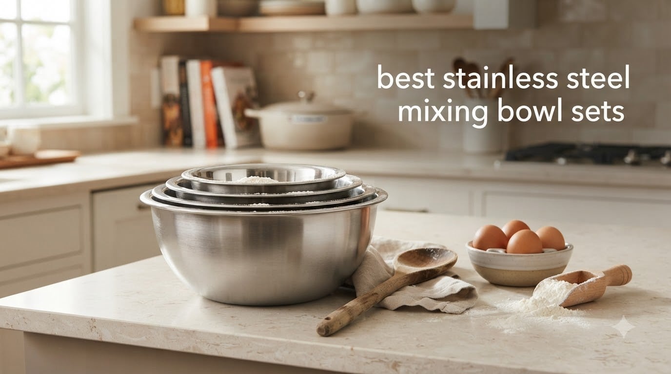 best stainless steel mixing bowl sets