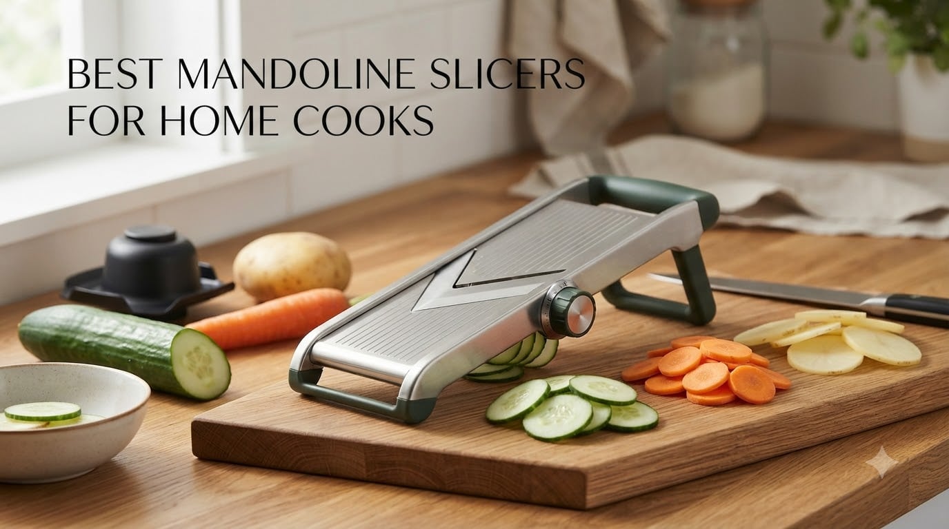 best mandoline slicers for home cooks