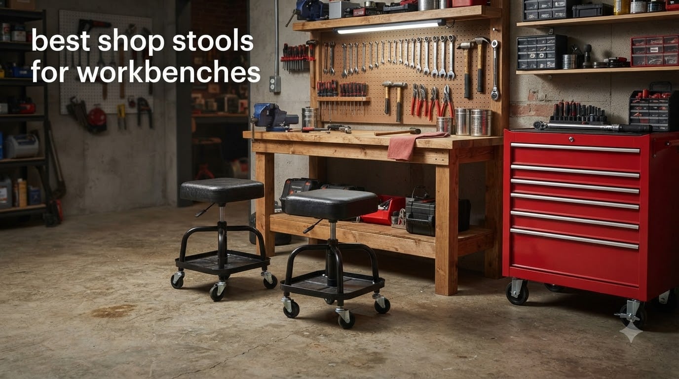 best shop stools for workbenches