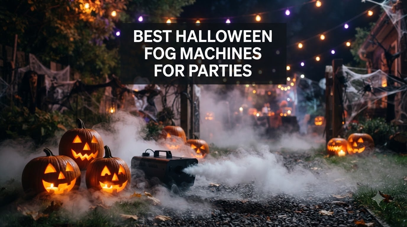 best halloween fog machines for parties