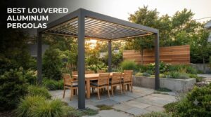 best louvered aluminum pergolas