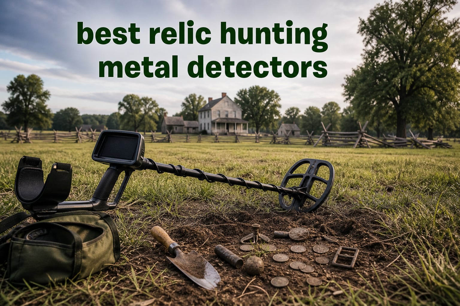 best relic hunting metal detectors