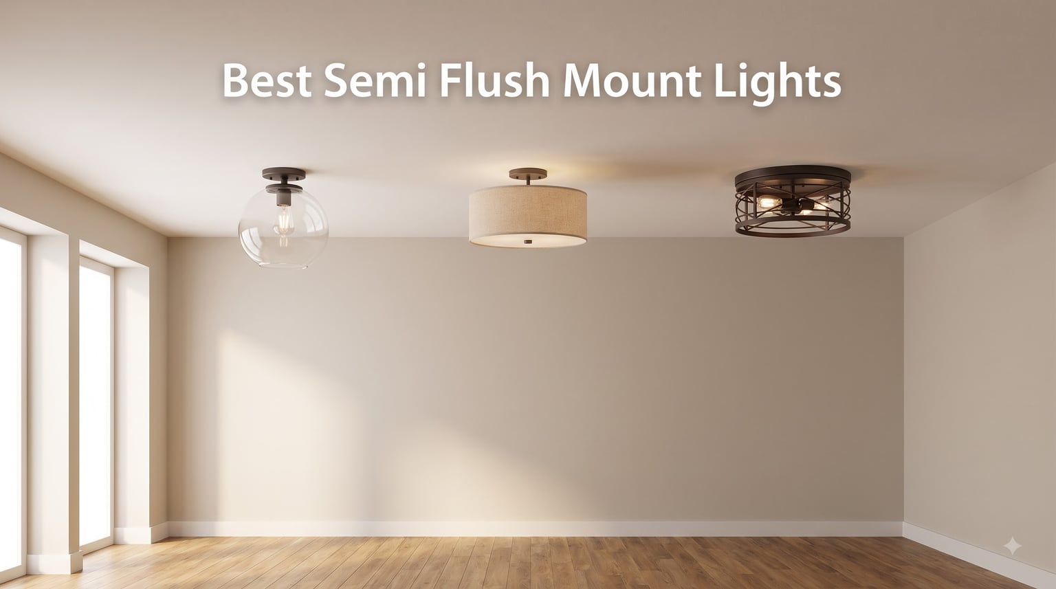 Best Semi Flush Mount Lights