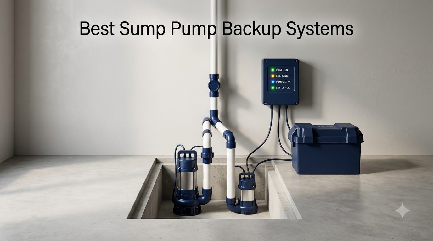 Best Sump Pump Backup Systems