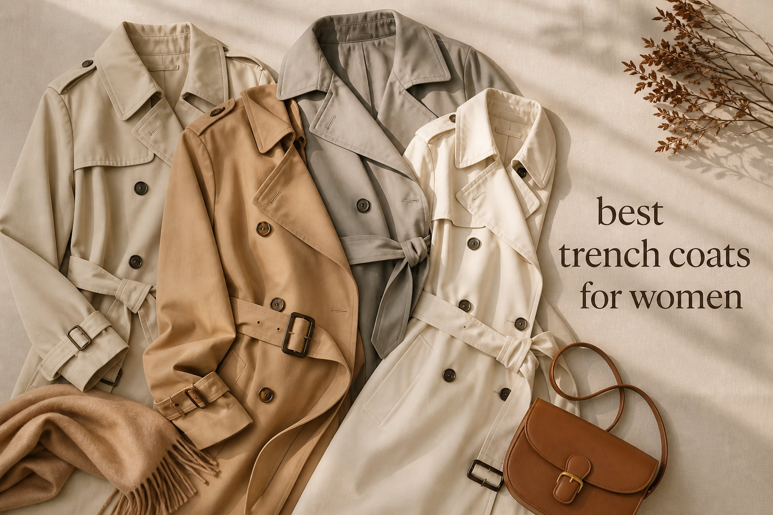 best trench coats for women