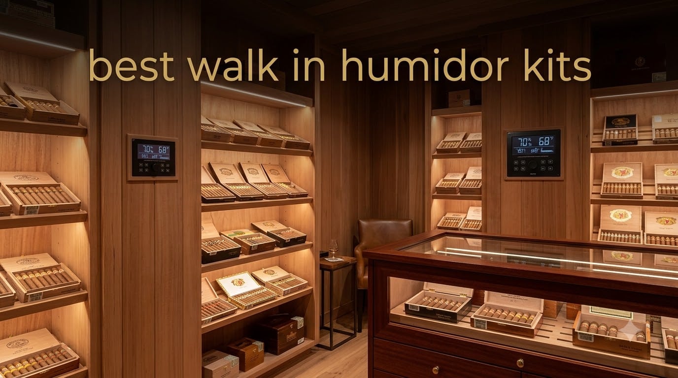 best walk in humidor kits