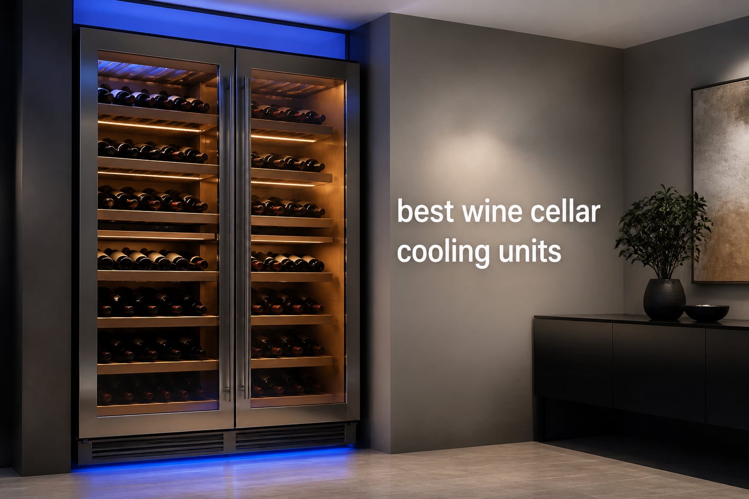best wine cellar cooling units
