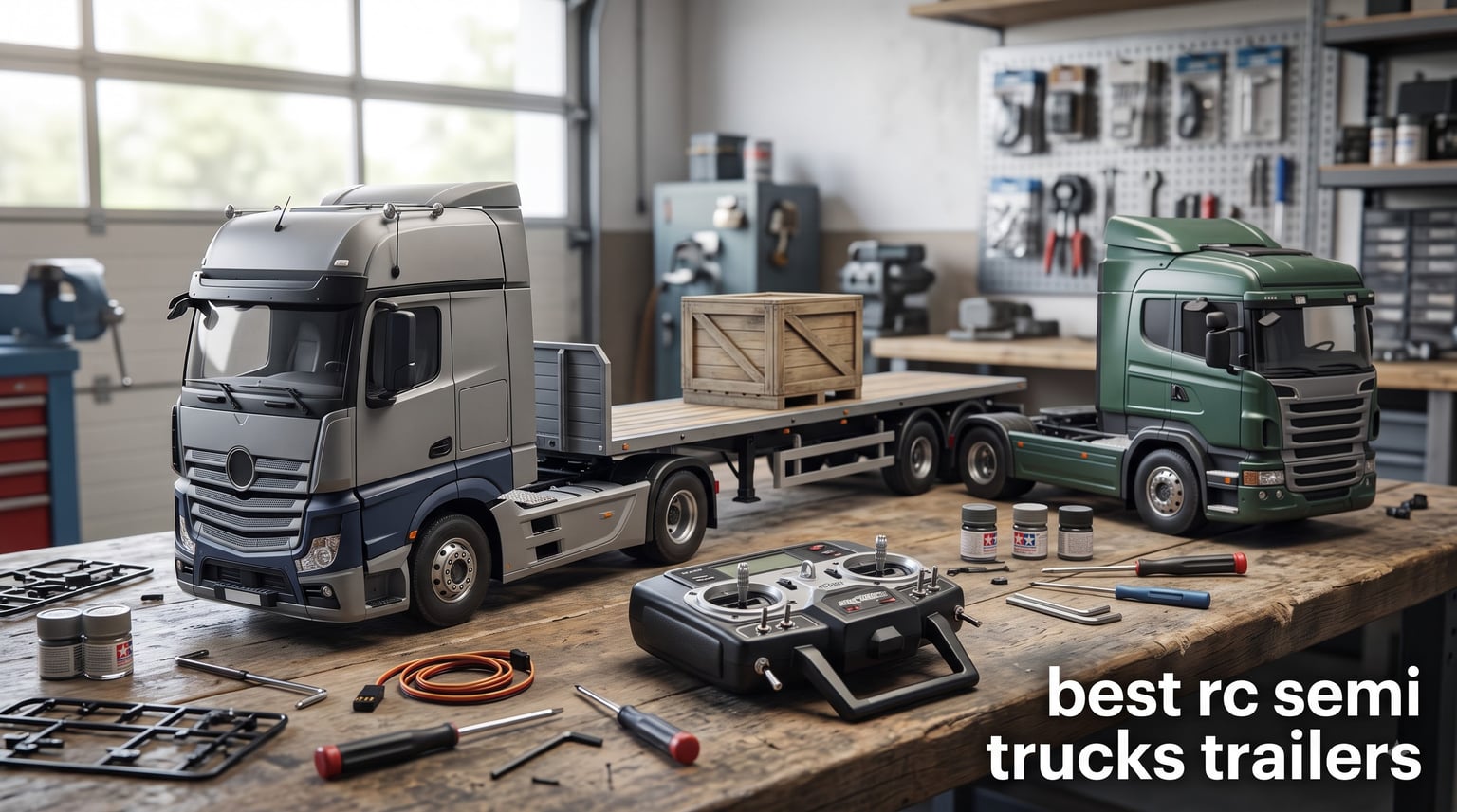 best rc semi trucks trailers