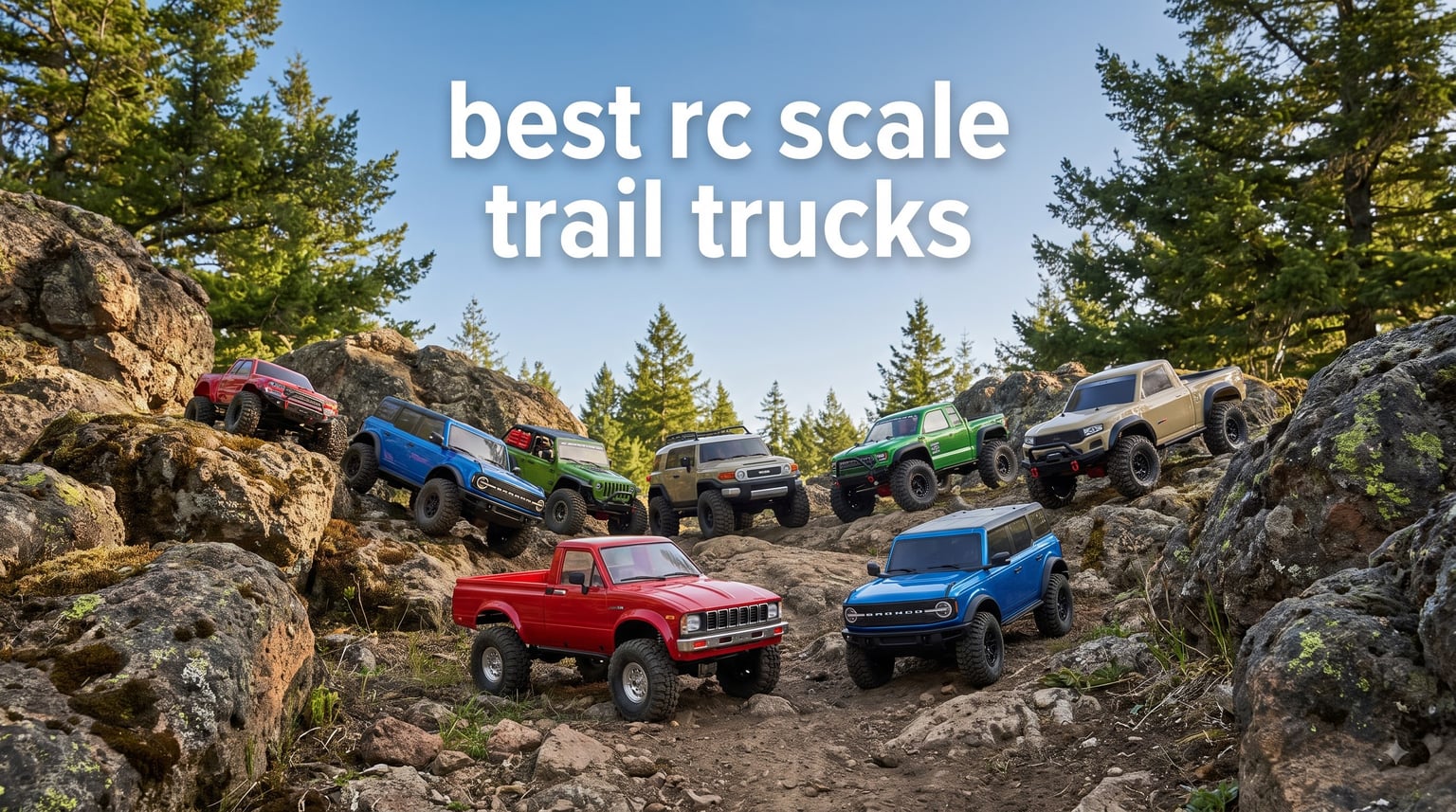 best rc scale trail trucks