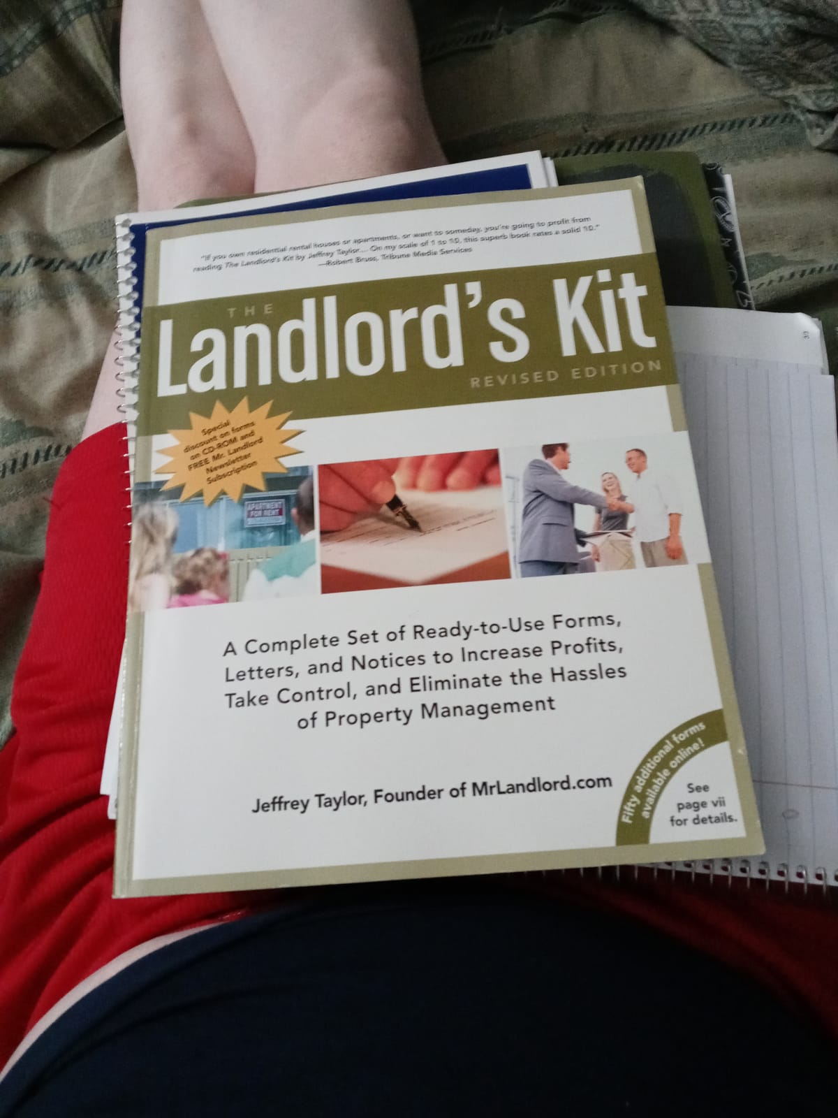 The Landlord's Kit, Revised Edition: A Complete Set of Ready to use Forms, Letters, and Notices to Increase Profits, Take Control and Eliminate the Hassles of Property Management. customer photo 1