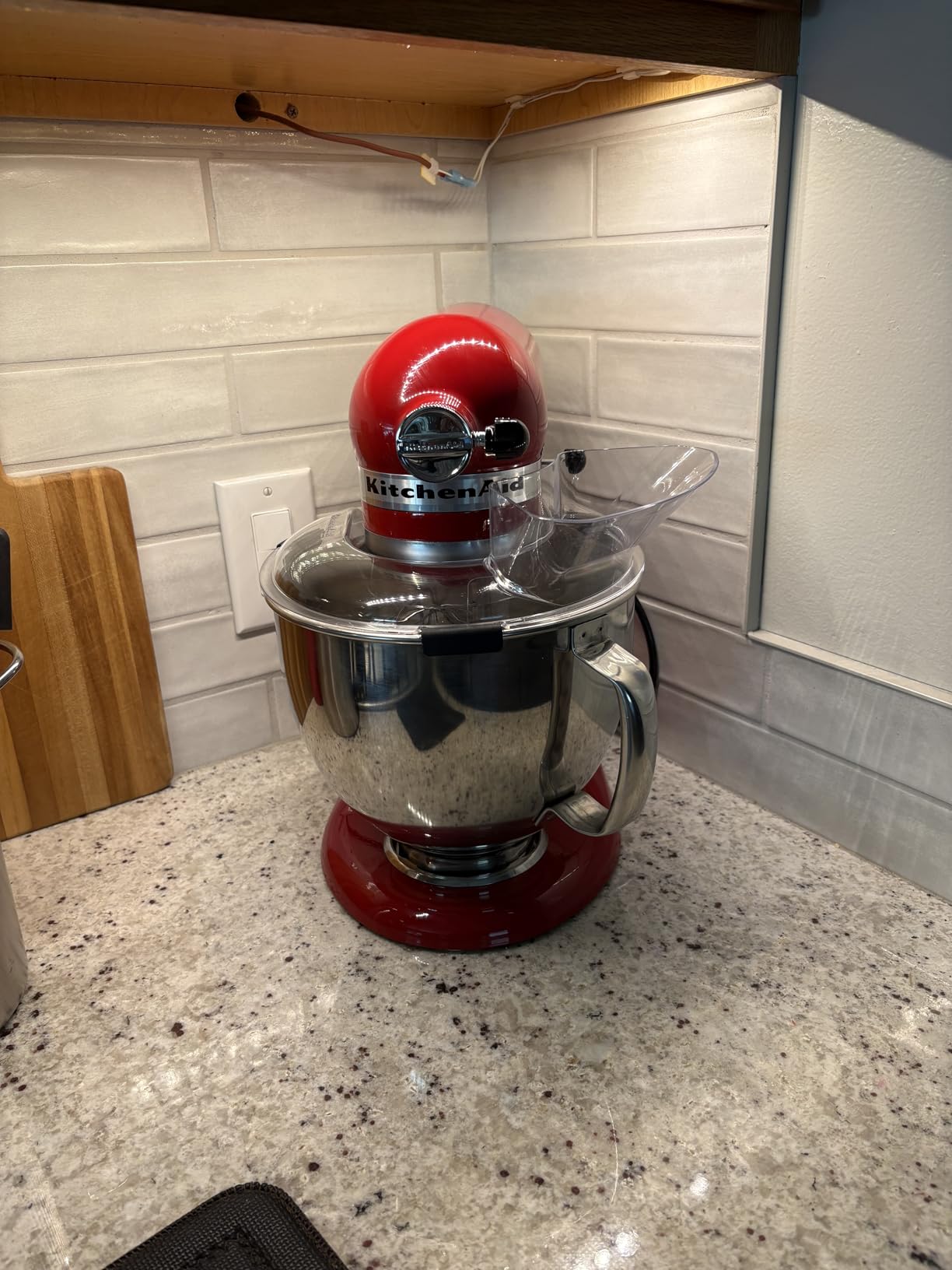 KitchenAid Artisan, 5-Qt Tilt Head Stand Mixer, KSM150PS, Cast Iron Black customer photo 1