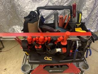 CLC WORK GEAR 1530 Electrical and Maintenance Tool Carrier, 43 Pocket, Black customer photo 2