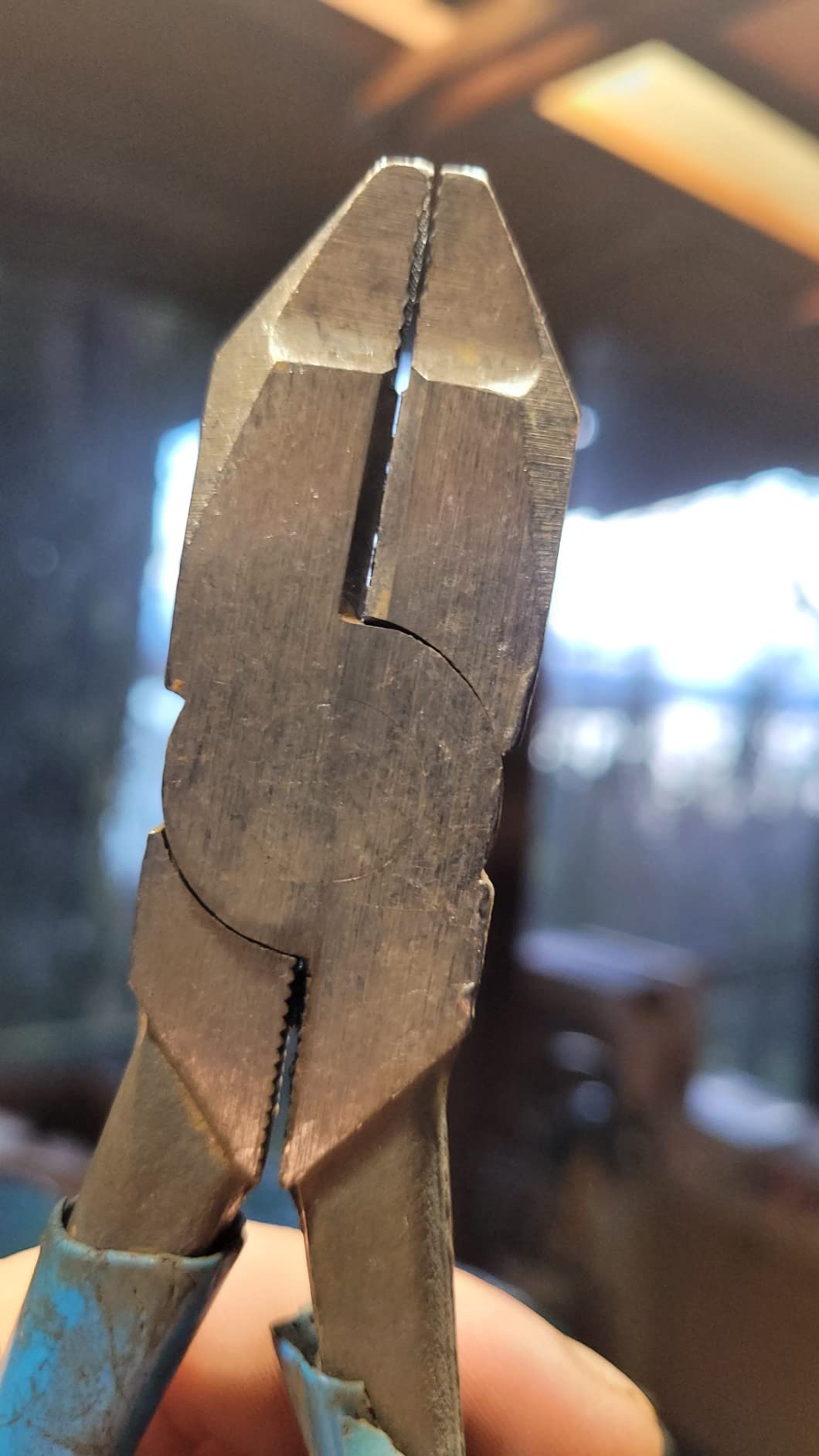 Channellock Ironworkers Plier 350S - Spring Loaded, Side-Cutting - 9 In customer photo 2