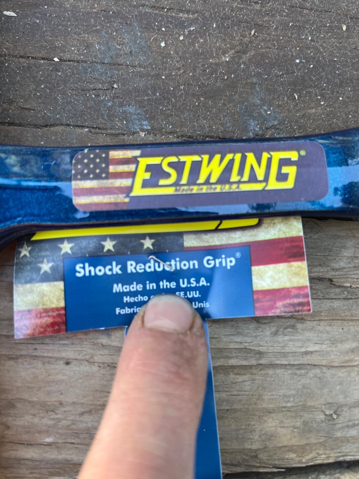 ESTWING Welding/Chipping Hammer, 14 oz Slag Hammer, E3-WC customer photo 1