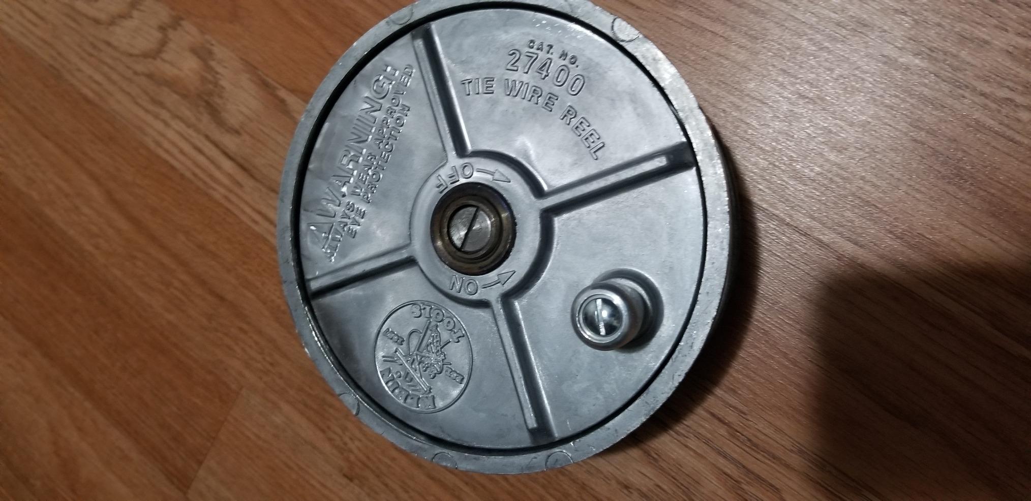 Klein Tools 27400 Tie Wire Reel, Lightweight Aluminum customer photo 2