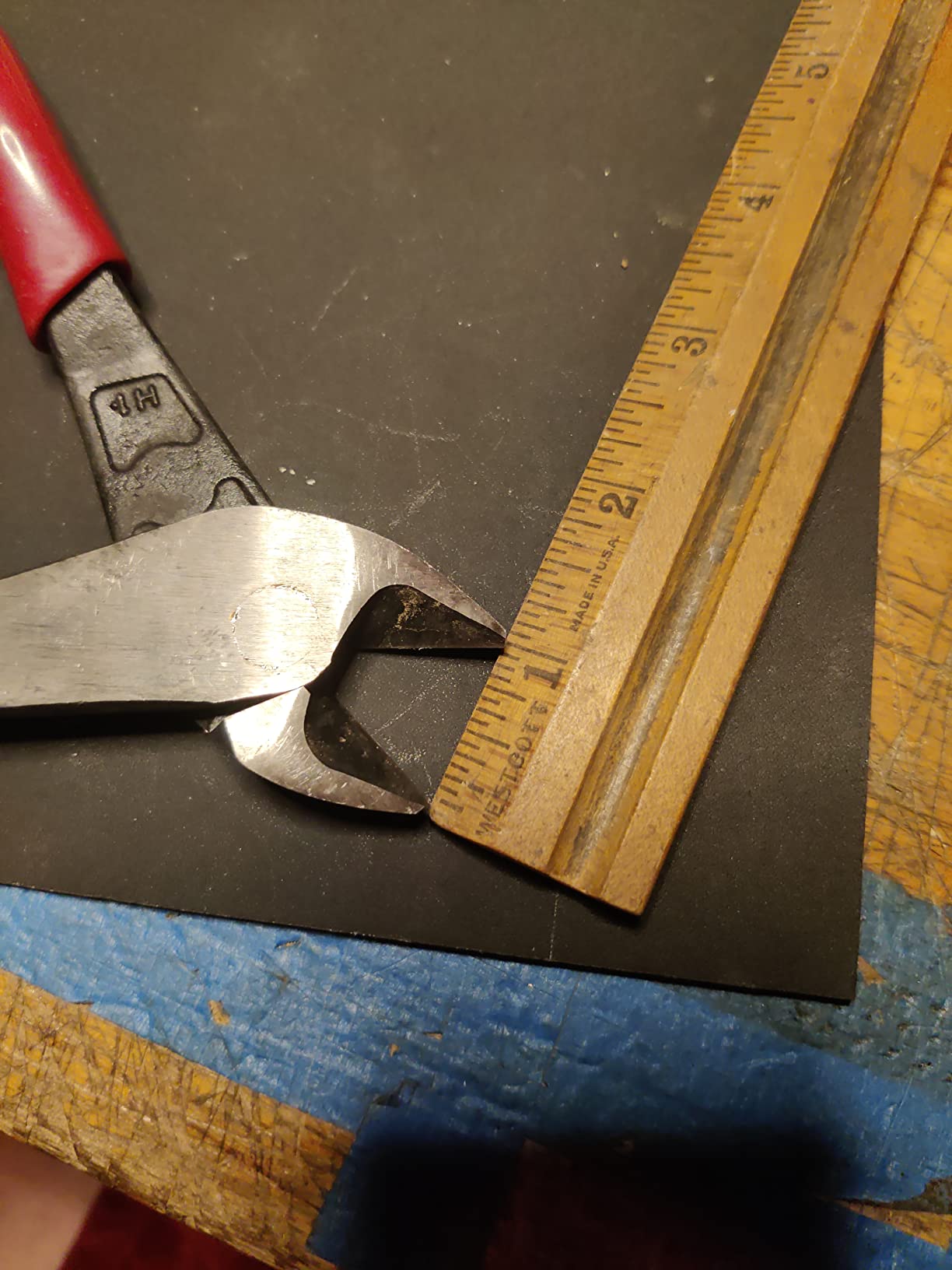 Klein Tools D248-9ST Ironworkers Diagonal Cutters, 9-Inch customer photo 1