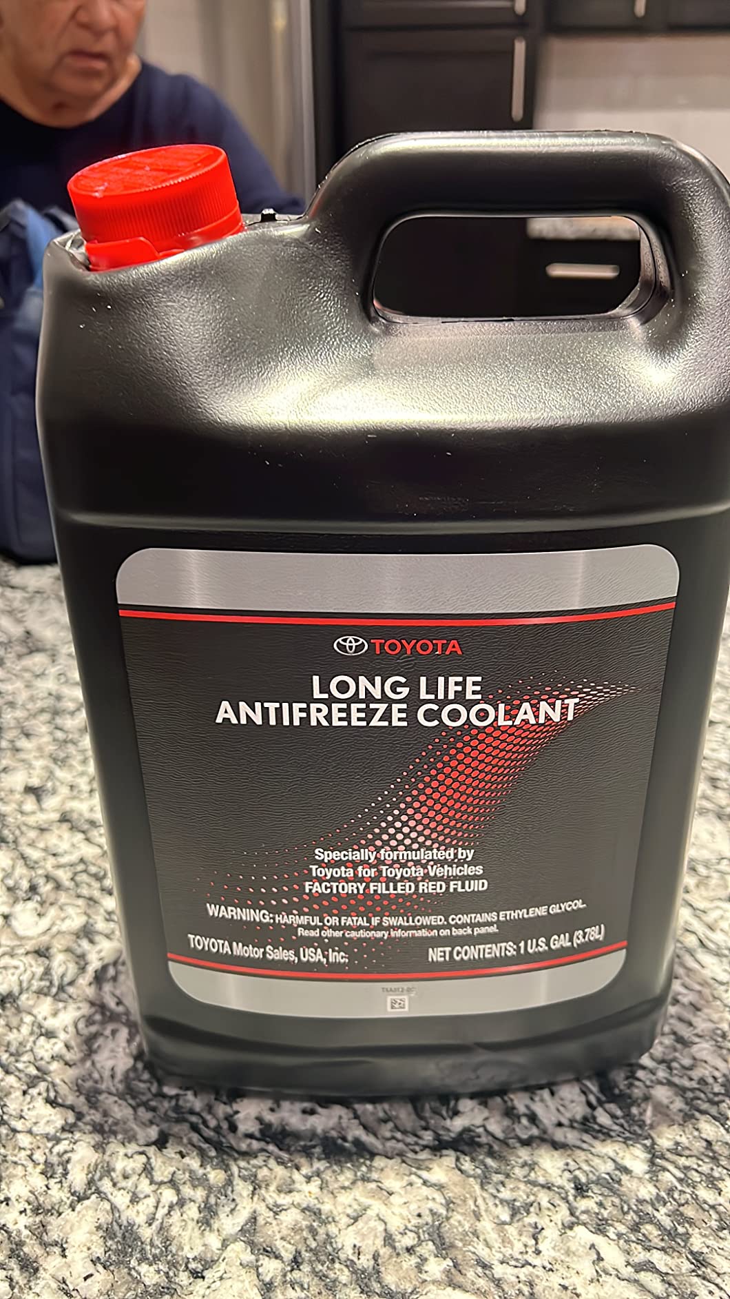 Toyota Genuine Parts - Antifreeze Gallon W (00272-1LLAC-01) customer photo 2
