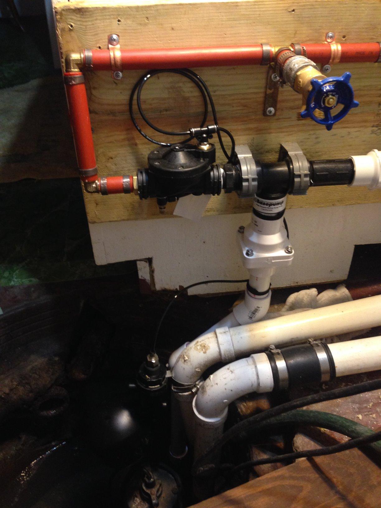 RB750 Water Powered Backup Sump Pump customer photo 2