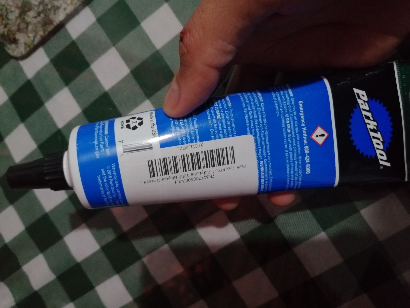 Park Tool PPL-1 Polylube 1000 Grease Tube (4 oz) customer photo 1