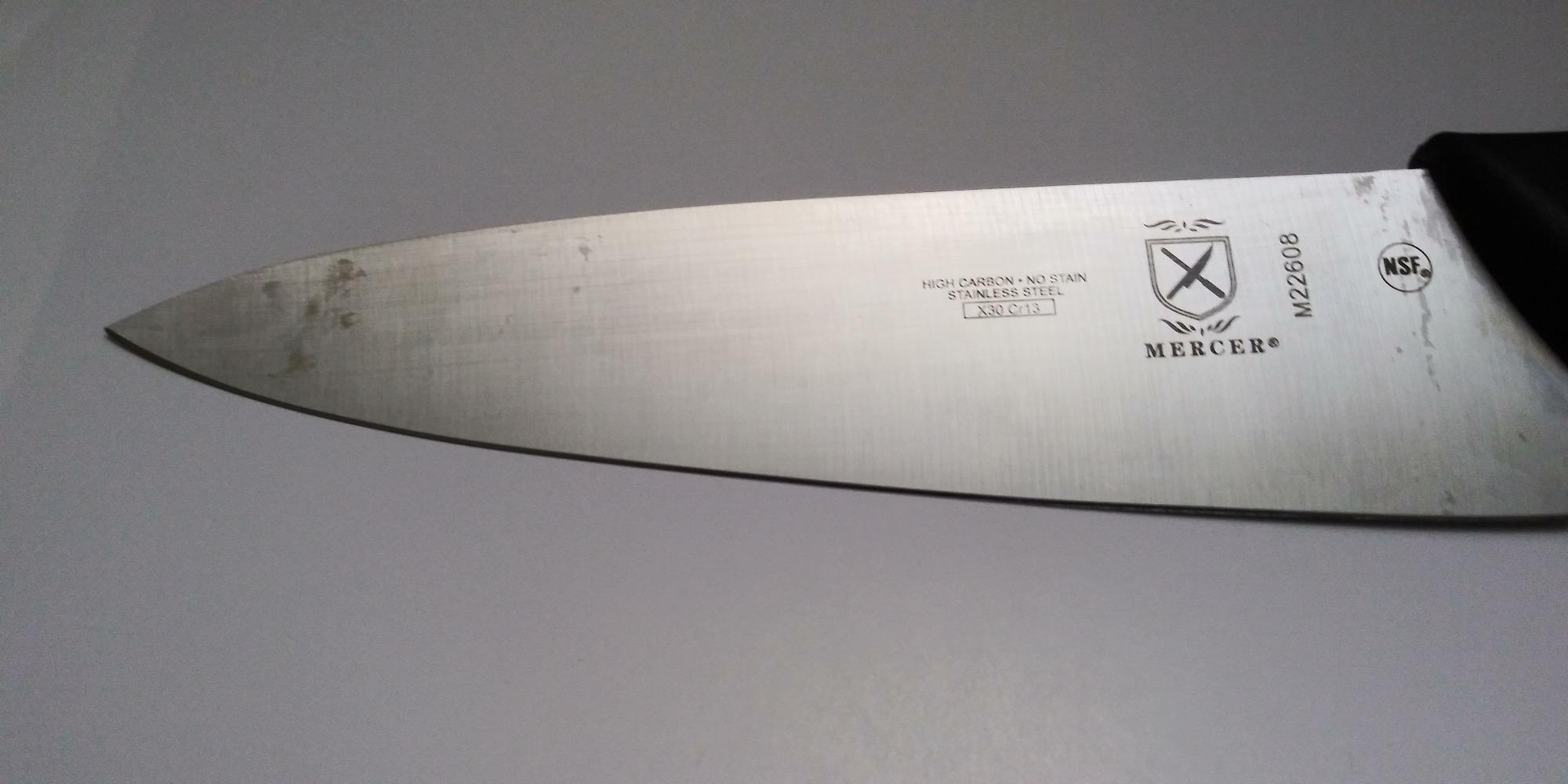 Mercer Culinary M22608 Millennia Black Handle, 8-Inch, Chef's Knife customer photo 2