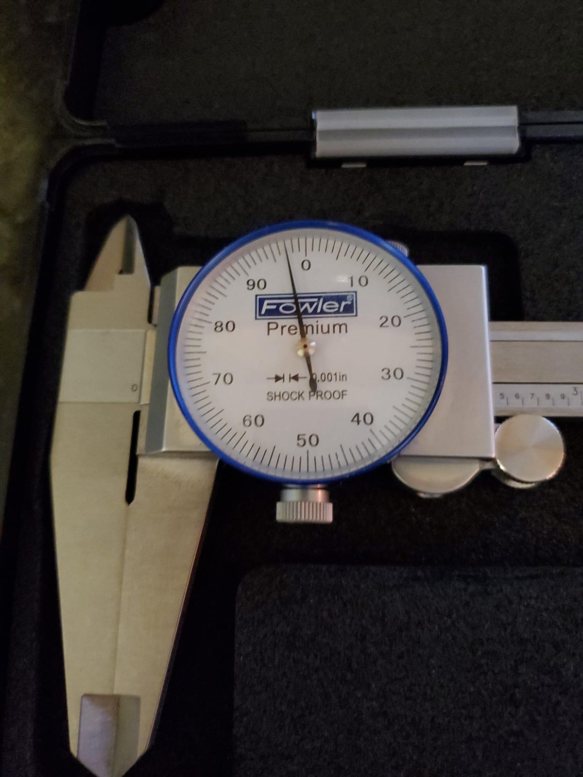 Fowler 52-008-707-0, Premium Dial Caliper with 0-6