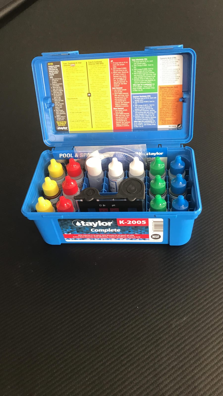 Taylor Technologies K-2005 DPD, 9-in-1 Complete Pool Test Kit customer photo 1