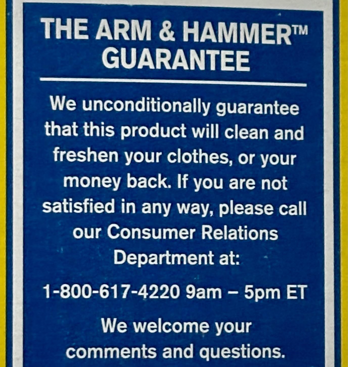 Church & Dwight Co 03020 Arm & Hammer Super Washing Soda customer photo 2