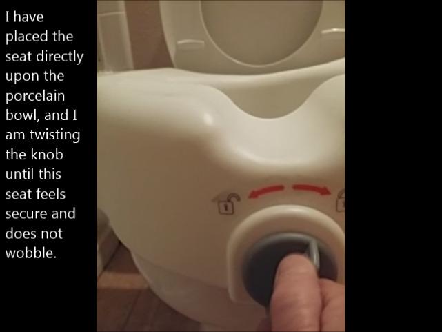 Drive Medical 2-in-1 Raised Toilet Seat with Removable Padded Arms customer photo 2