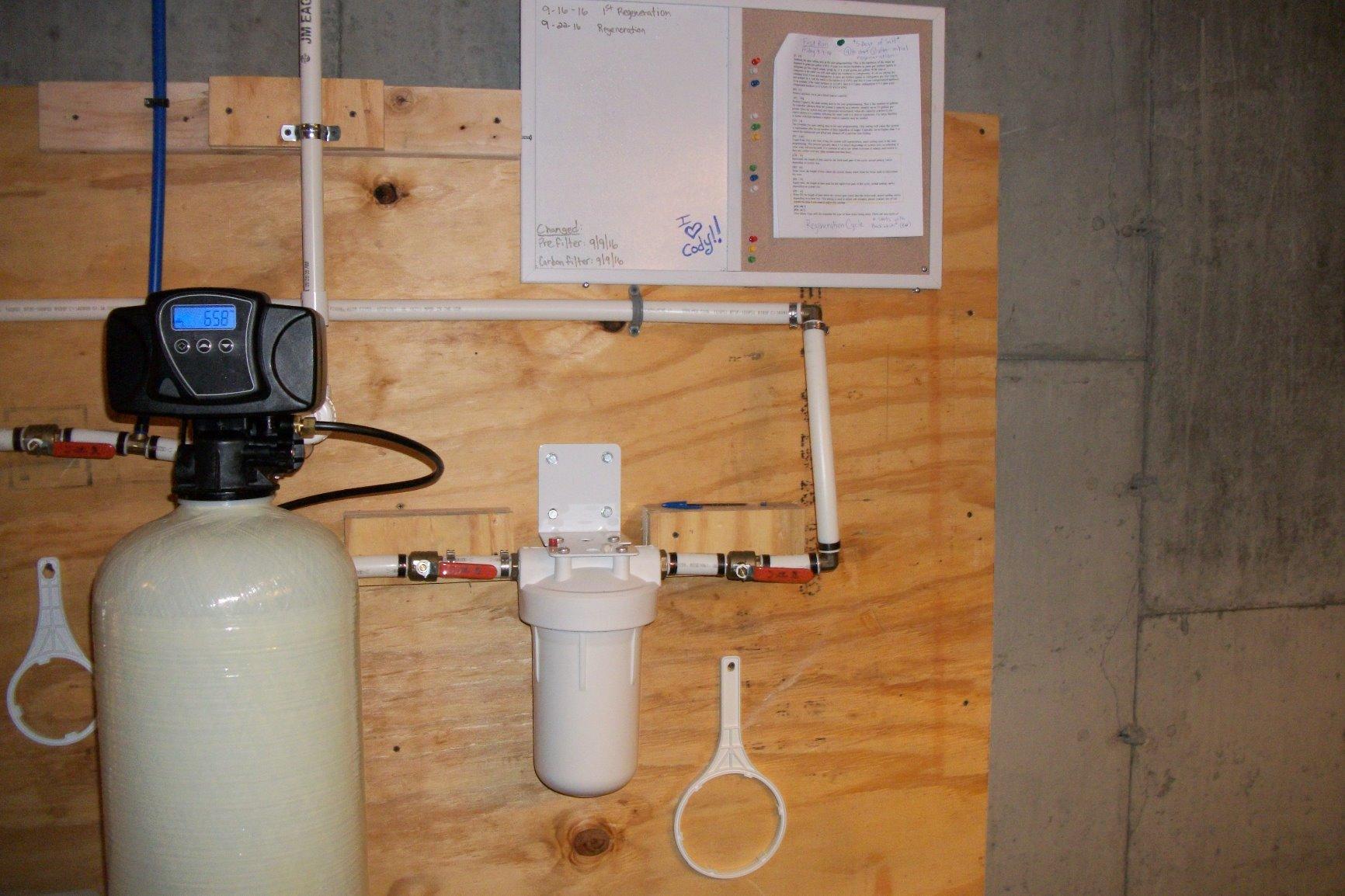 Fleck 5600 SXT Iron Blaster 48,000 Grain Water Softener | Ships Pre Loaded with Resin in Min Tank, Easy Installation customer photo 1