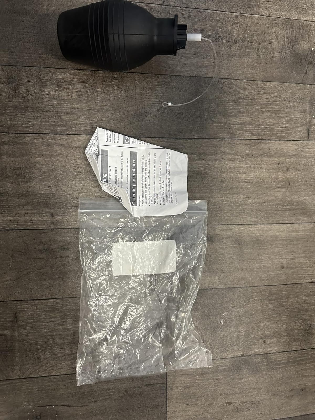 B&G Bulb Dust-R Model M1150 Hand Duster and Tip Kit Combo - to Apply Delta, Pyganic Drione, Diatamaceous Earth and Other Dust as Well as Granule Bait customer photo 2