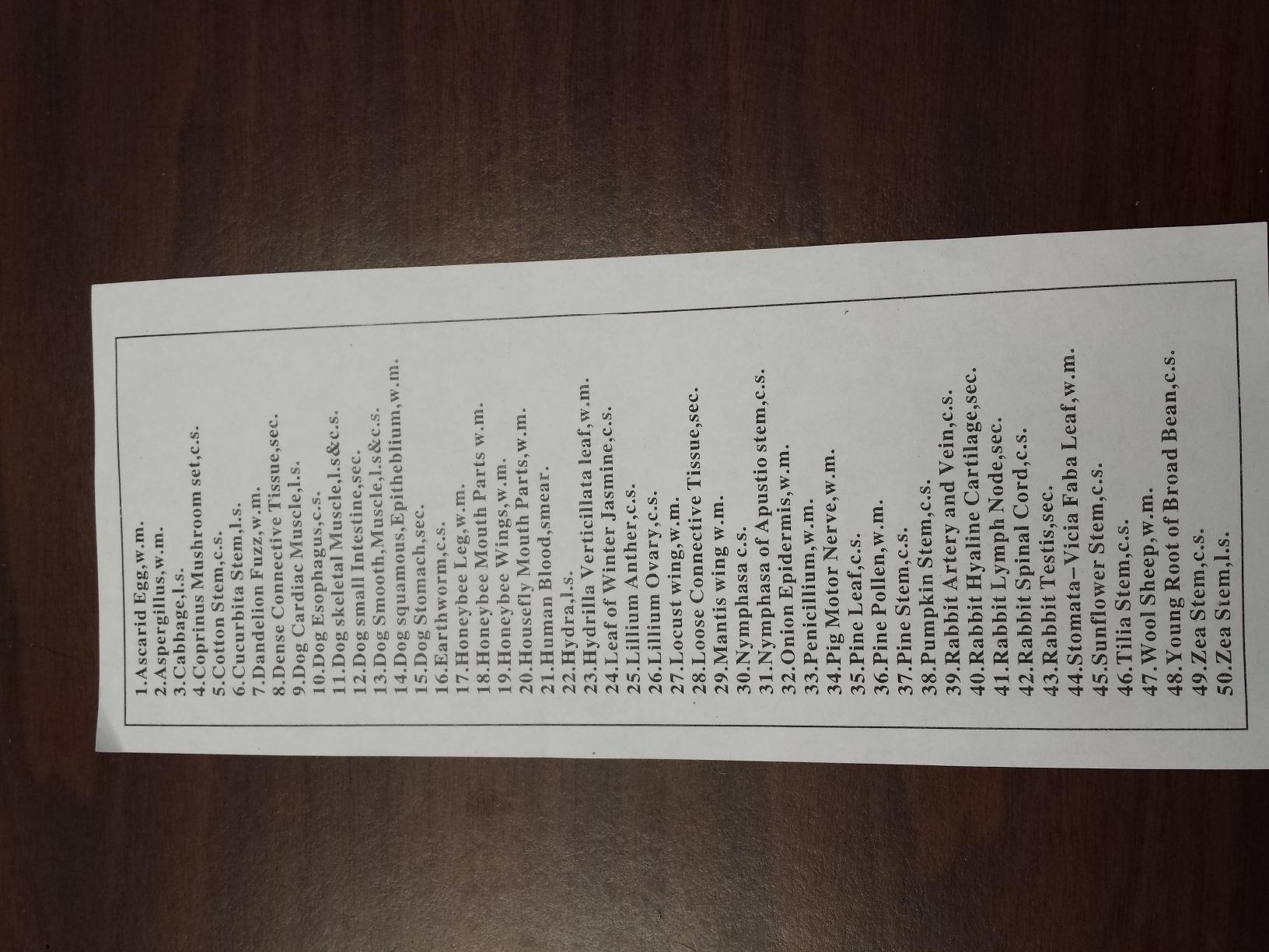 AmScope PS50 Prepared Microscope Slide Set, 50 Slides customer photo 2