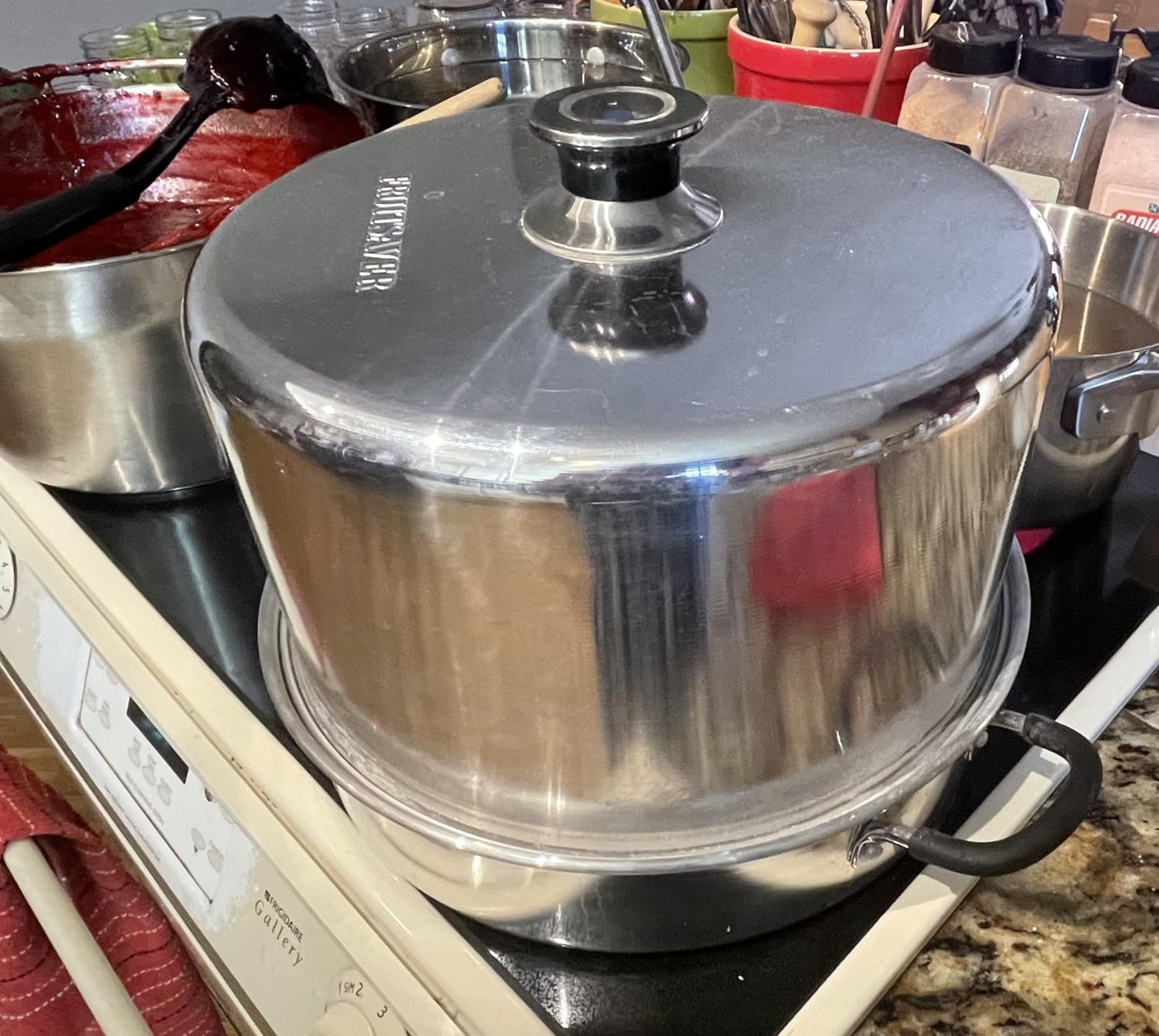 Kitchen Crop Steam Canner with Temperature Indicator (Aluminum Steam Canner) customer photo 2