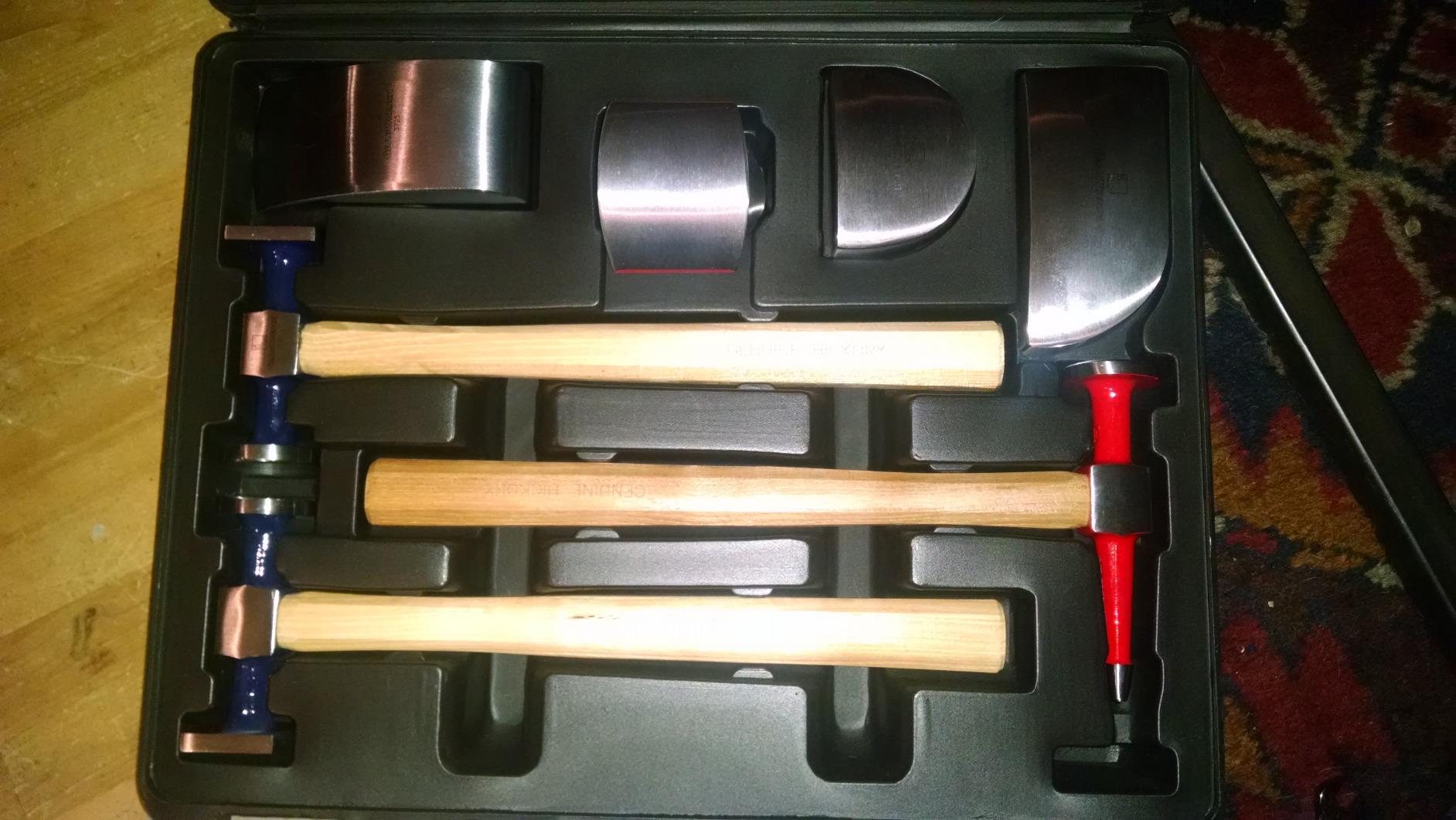 GEARWRENCH 7 Pc. Auto Body Tool Set, Hammers and Dollys, 82302 customer photo 1