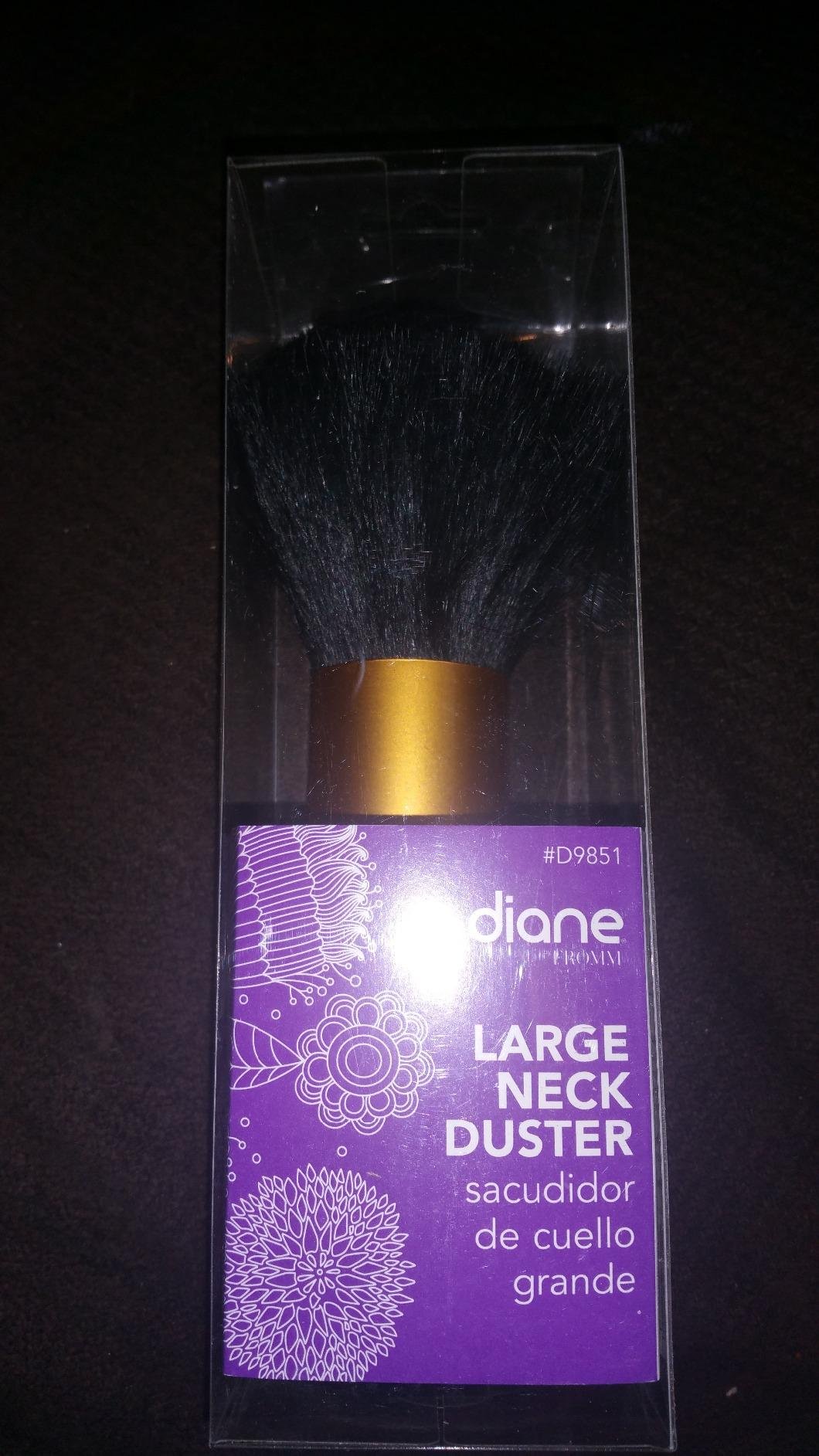 Diane Neck Duster Brush for Hair Cutting, Soft Nylon Bristles, 5