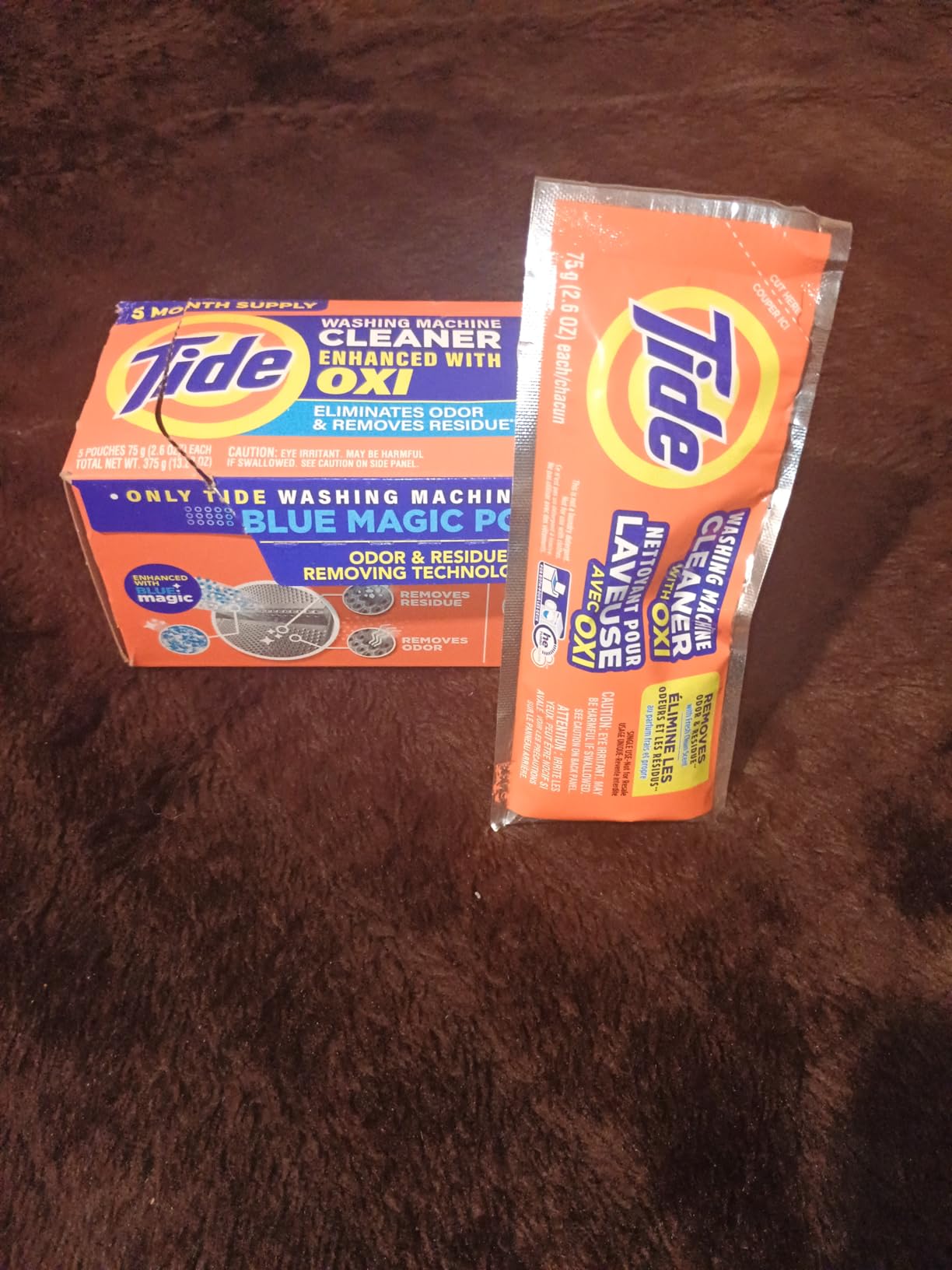 Washing Machine Cleaner by Tide, Washer Machine Cleaner with Oxi for Front and Top Loader Washer Machines, Deep Cleaning Residue & Odor Eliminator, 5 Month Supply customer photo 1