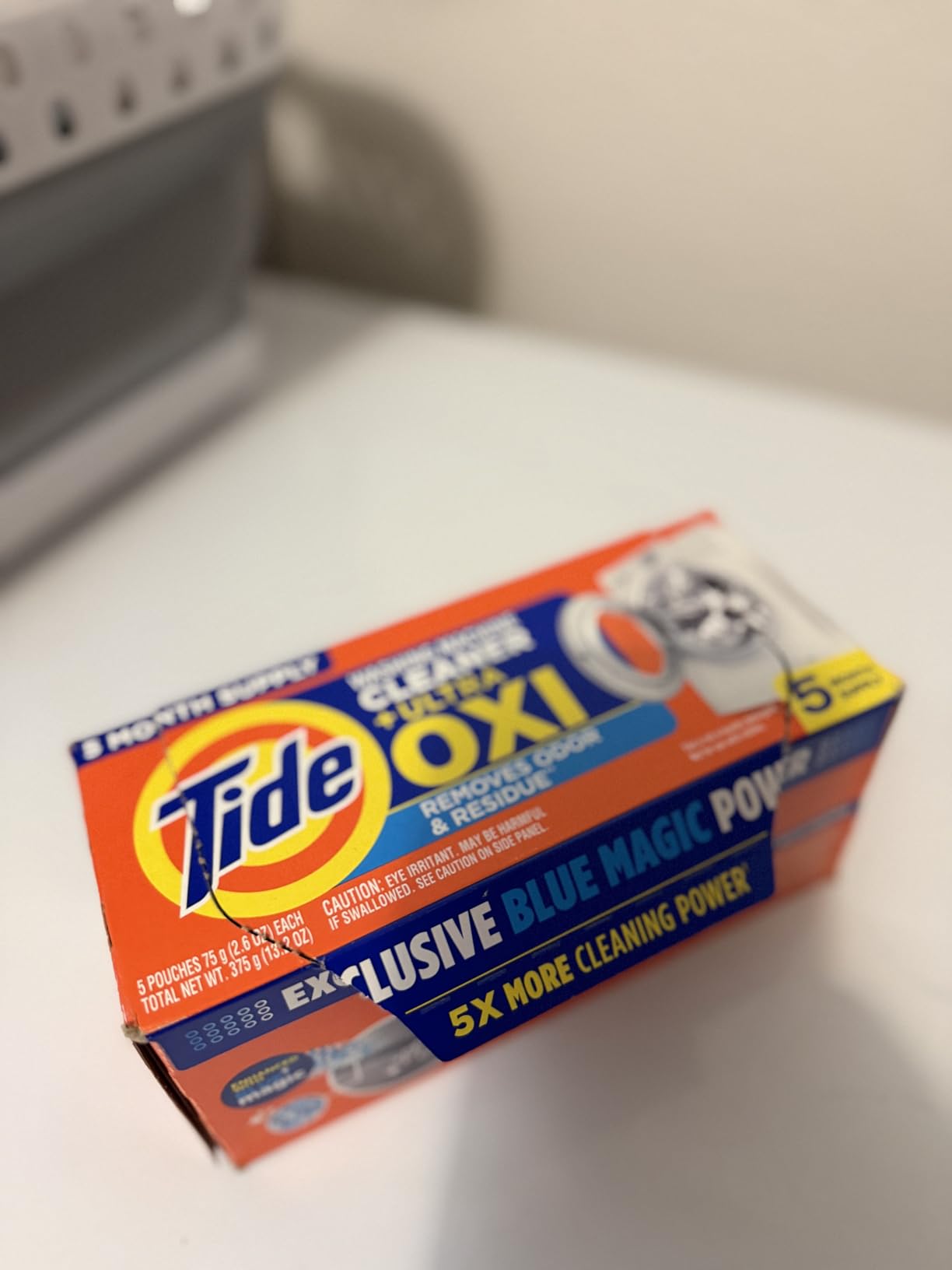 Washing Machine Cleaner by Tide, Washer Machine Cleaner with Oxi for Front and Top Loader Washer Machines, Deep Cleaning Residue & Odor Eliminator, 5 Month Supply customer photo 2