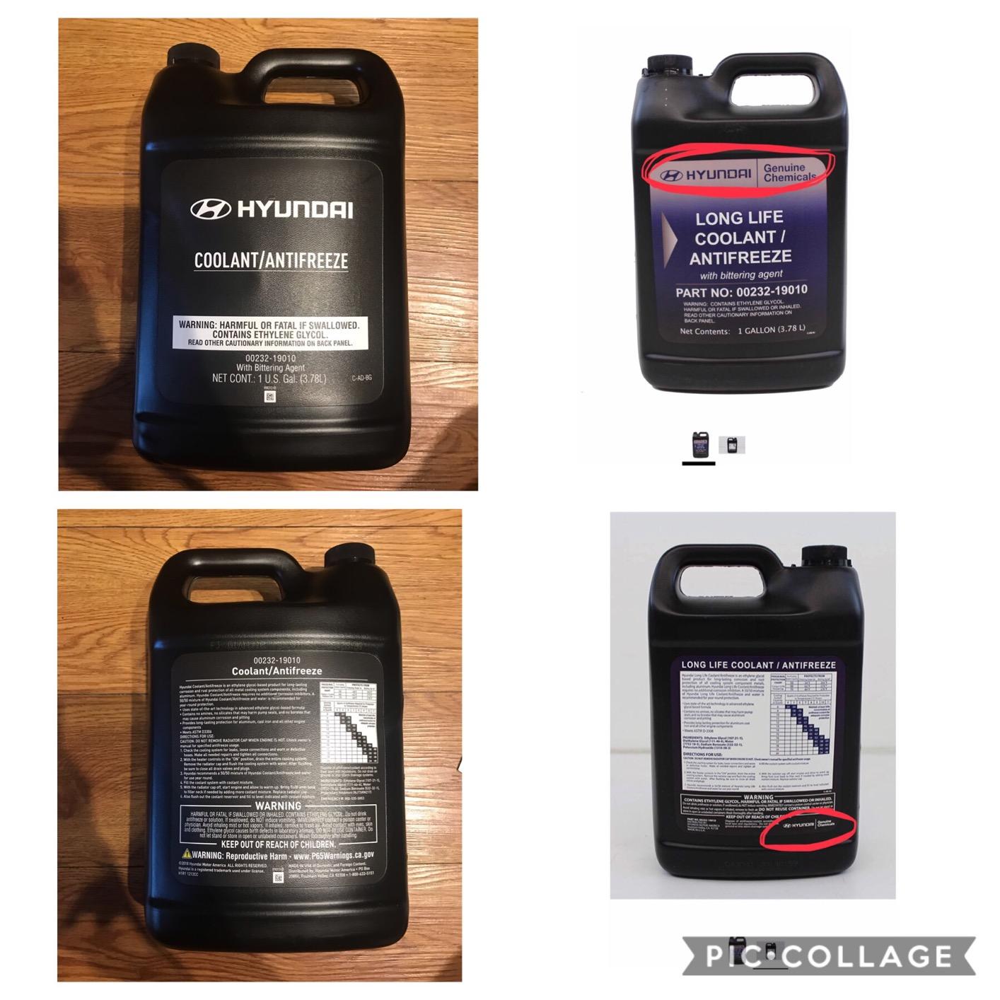 Genuine Hyundai Fluid 00232-19010 Long Life Coolant - 1 Gallon customer photo 1