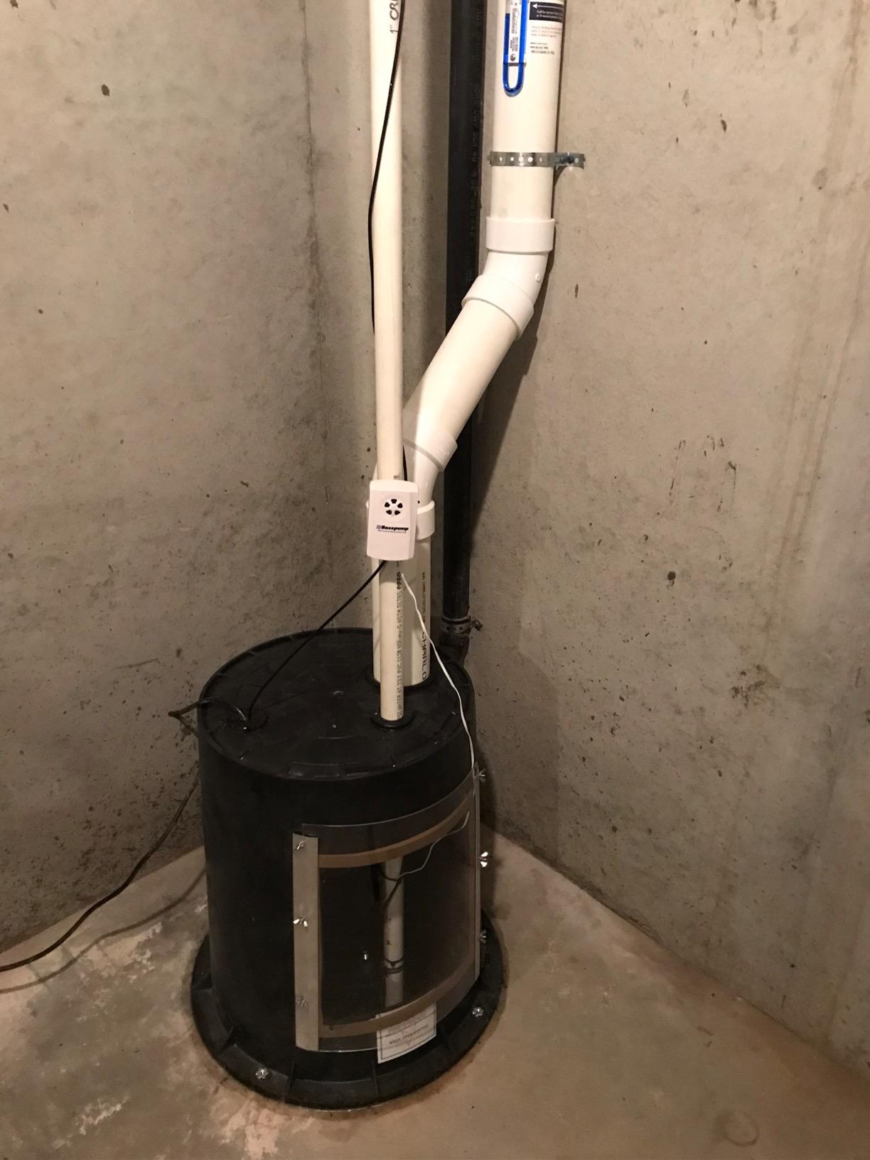 RB750-EZ Premium Water Powered Backup Sump Pump System customer photo 1