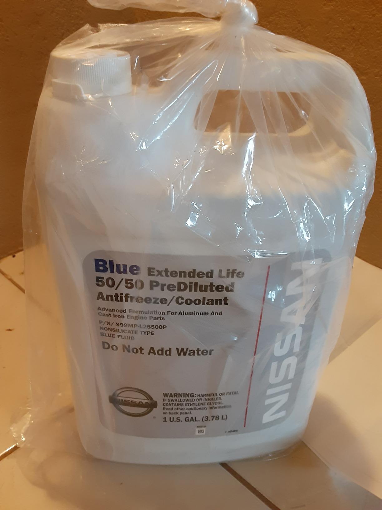 Genuine Nissan Fluid 999MP-L25500P Blue Long Life Antifreeze/Coolant - 1 Gallon customer photo 1