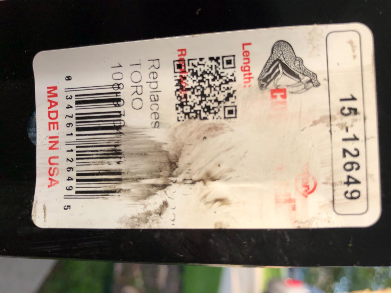 MaxPower 331376XB USA MADE Commercial Mulching Mower Blade customer photo 2