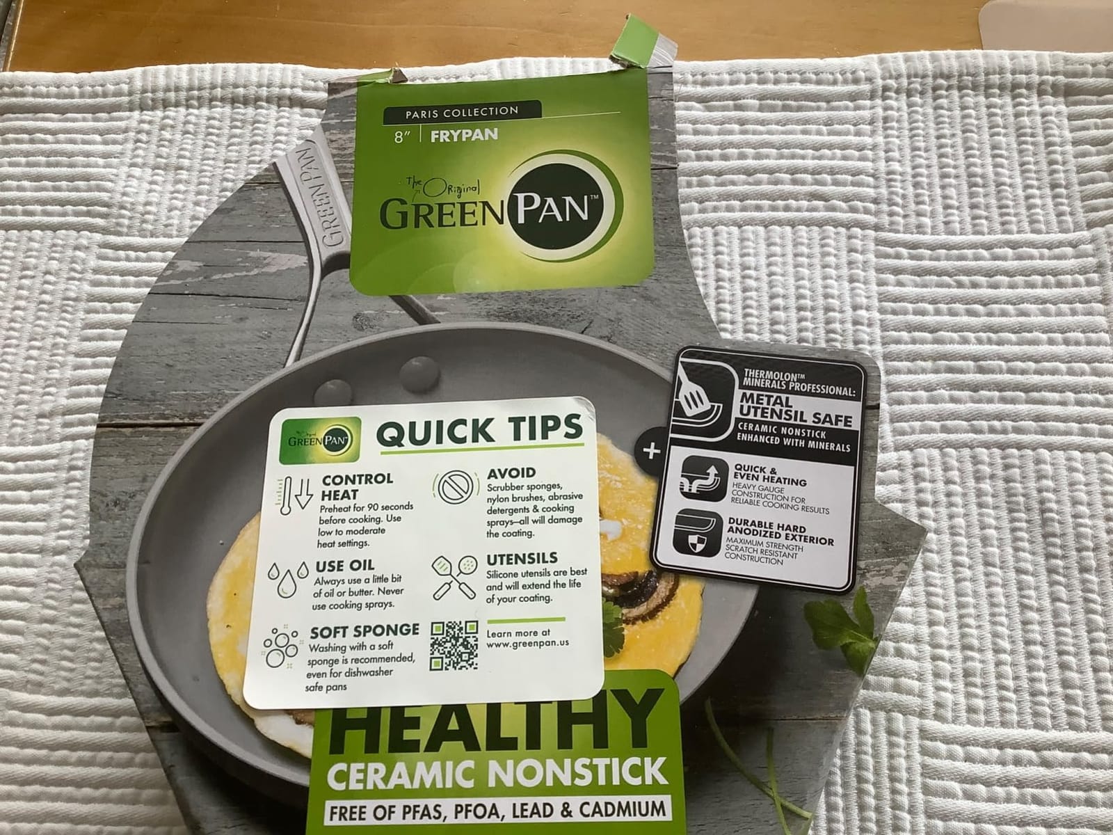 GreenPan Paris Pro Hard Anodized Healthy Ceramic Nonstick, 10