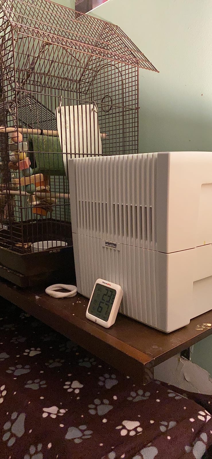 Venta LW25 Original Humidifier in White - Filter-Free Evaporative Humidifier for Spaces up to 430 ft² customer photo 1